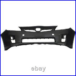 Bumper Cover For 2010-2011 Toyota Prius With Halogen Headlights Front Primed