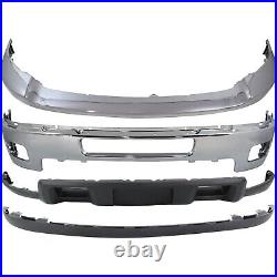 Bumper Face Bars Front for Chevy Chevrolet Silverado 3500 HD 2500 Heavy Duty