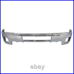 Bumper Face Bars Front for Chevy Chevrolet Silverado 3500 HD 2500 Heavy Duty