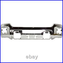 Front Bumper Cover For 2015-2019 GMC Sierra 2500 HD Fits 3500 HD Chrome
