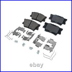 Front & Rear Brake Disc Rotors and Pads Kit for Toyota RAV4 Lexus HS250h 10-12