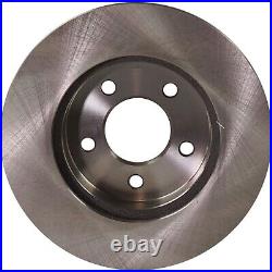 Front and Rear Brake Disc and Pad Kit For 2003-05 Jeep Liberty Ceramic Plain
