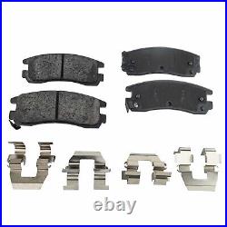 Front and Rear Brake Disc and Pad Kit For 2006-2010 Chevrolet Impala Ceramic