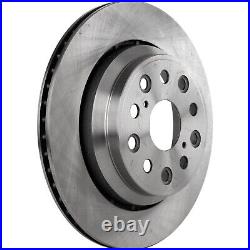 Front and Rear Brake Disc and Pad Kit For 2007-2017 Lexus LS460