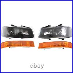 Headlight Kit For 2003-2021 Chevrolet Express 2500 LH RH Includes Parking Lights