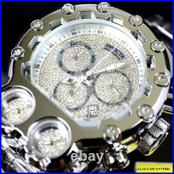 Invicta Bolt Magnum Tria 2.5 CTW Diamond Steel Swiss Chronograph 52mm Watch New