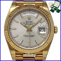 Rolex Day-Date 228238 40mm President Yellow Gold 2021 Box/Paper/Warranty #RL306